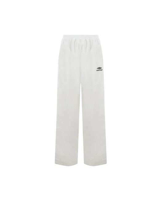 Balenciaga White Trousers