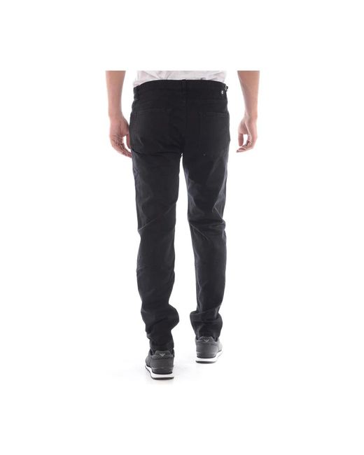 Daniele Alessandrini Black Slim Fit Jeans for men