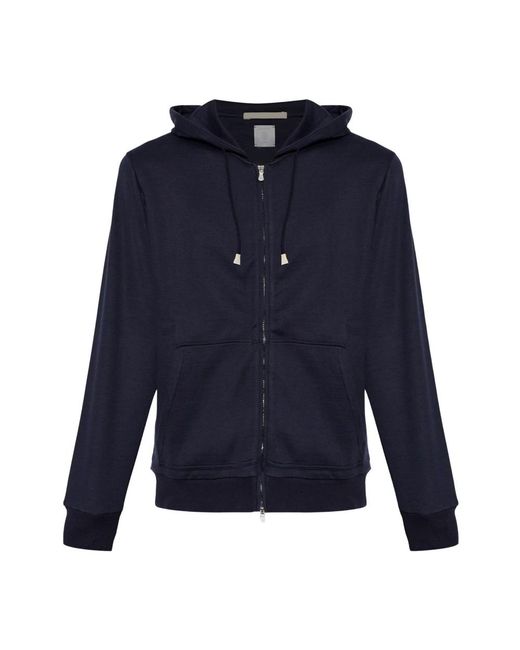 Zip-Throughs Eleventy pour homme en coloris Blue