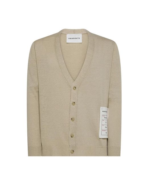 Cardigans Amaranto de hombre de color Natural