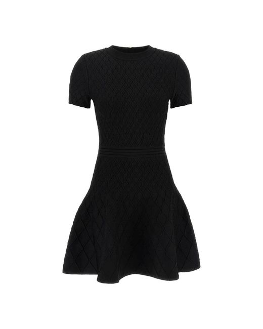 Balmain Black Short Dresses