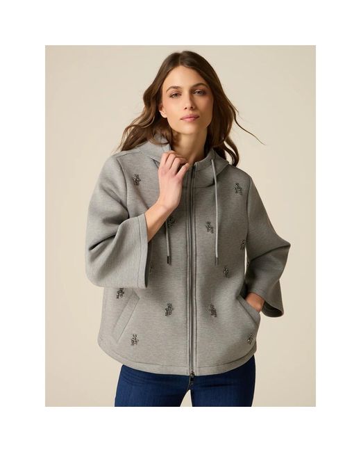 Zip-Throughs Oltre de color Gray
