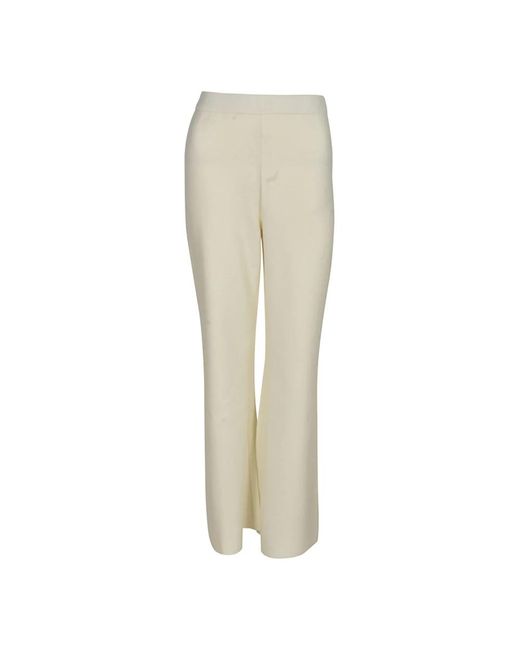 Wide Trousers Charlott en coloris Natural