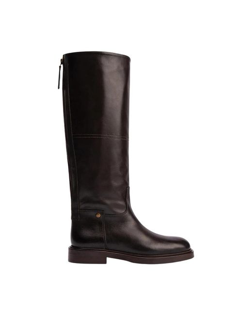 Poeve Black High Boots