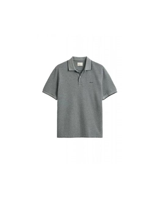 Gant Tops Polo Hemden in het Gray voor heren