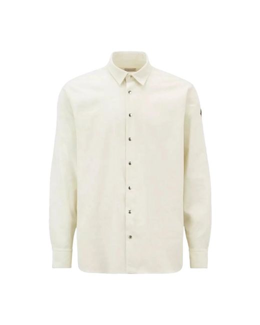 Moncler White Casual Shirts for men