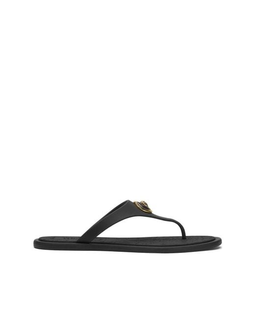 Versace Black Flip Flops