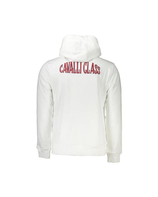 Roberto Cavalli White Zip-Throughs for men