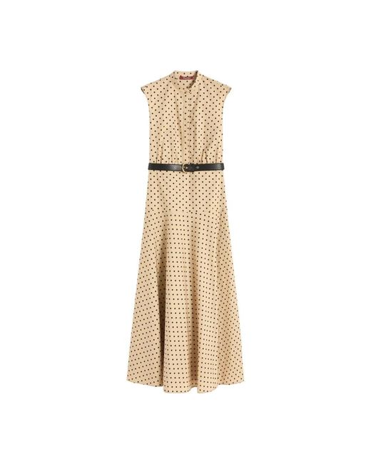 Max Mara Natural Midi Dresses
