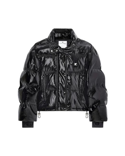 Winter Jackets Courreges en coloris Black