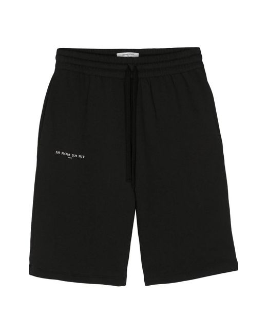 Shorts di Ih Nom Uh Nit in Black da Uomo