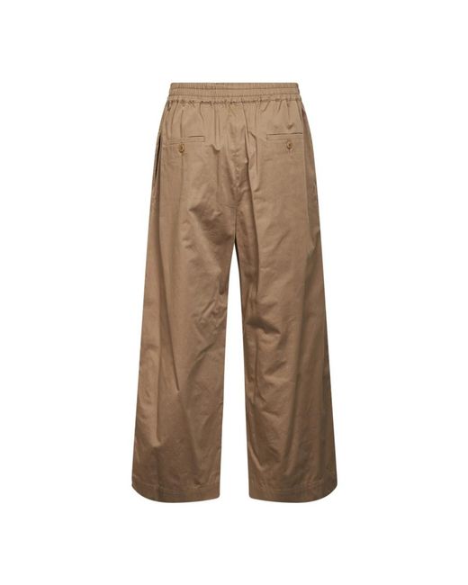 Weekend by Maxmara Brown Wide Trousers