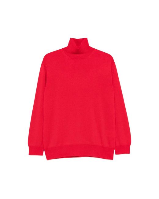 Malo Red Turtlenecks