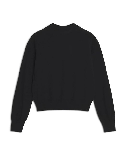 Maison Kitsuné Round-Neck Knitwear in het Black