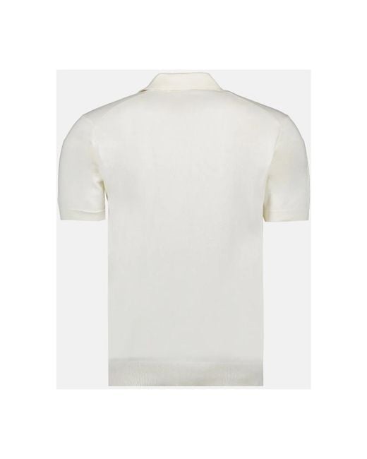 Orlebar Brown Klassisches polo shirt in White für Herren