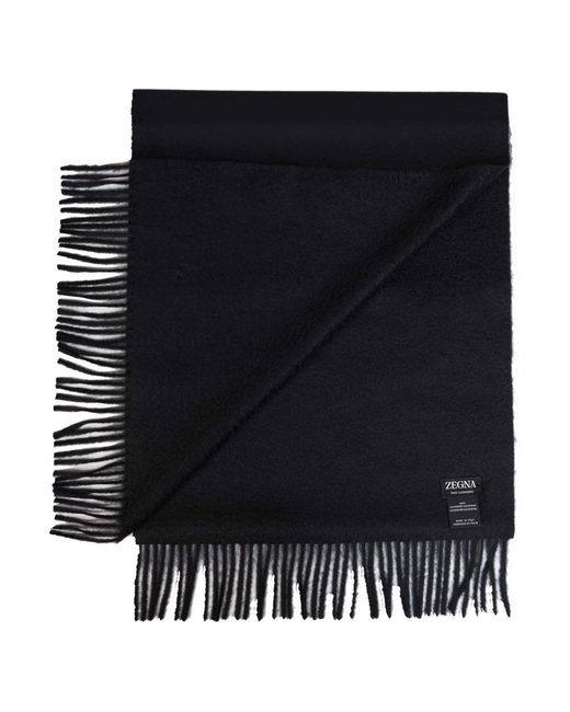 Zegna Black Winter Scarves for men