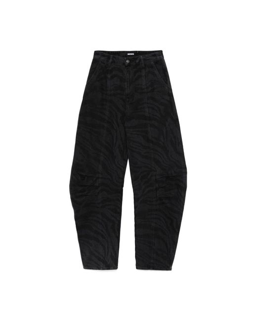 Wide Trousers ROTATE BIRGER CHRISTENSEN de color Black