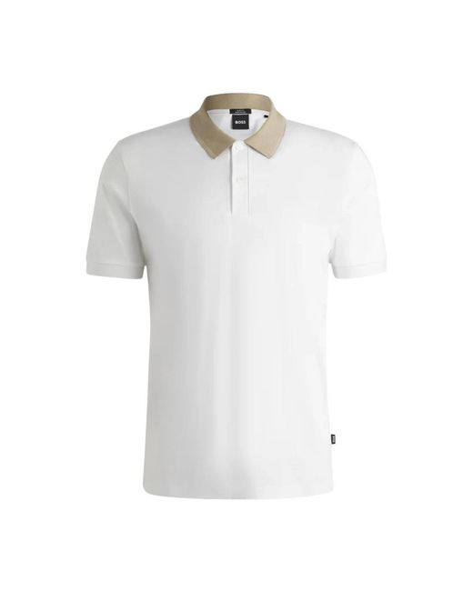 HUGO H Phillipson Polo in het White voor heren