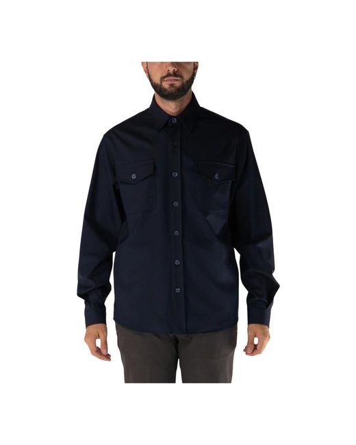 Cruna Camicia Osaka in het Blue voor heren