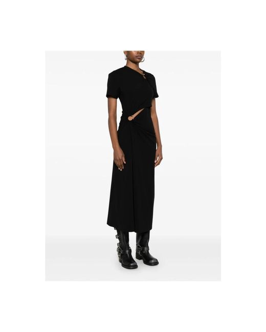 Rabanne Midi Dresses in het Black