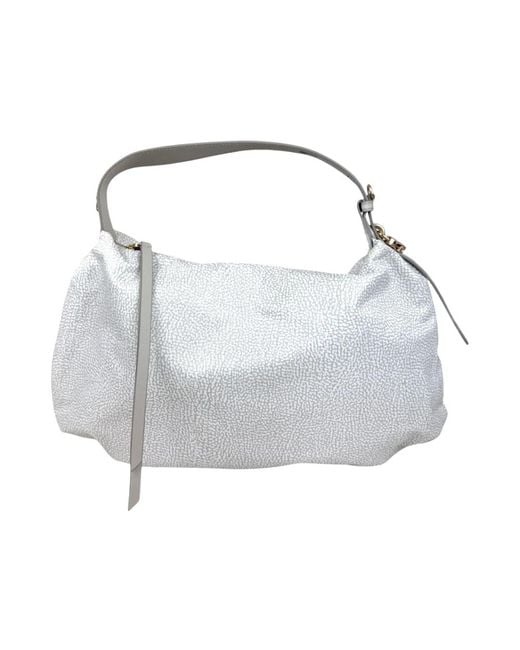 Borbonese White Handbags