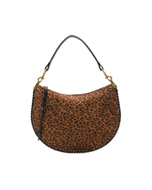 Isabel Marant Brown Cognac Braune Top-Griff Schultertasche