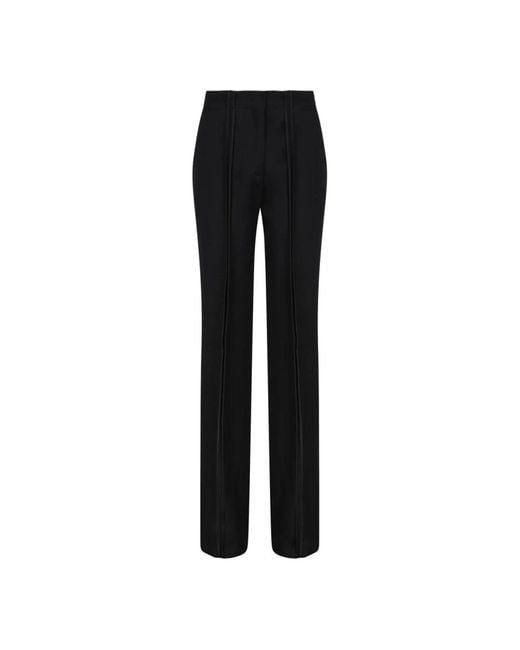The Attico Black Straight Trousers