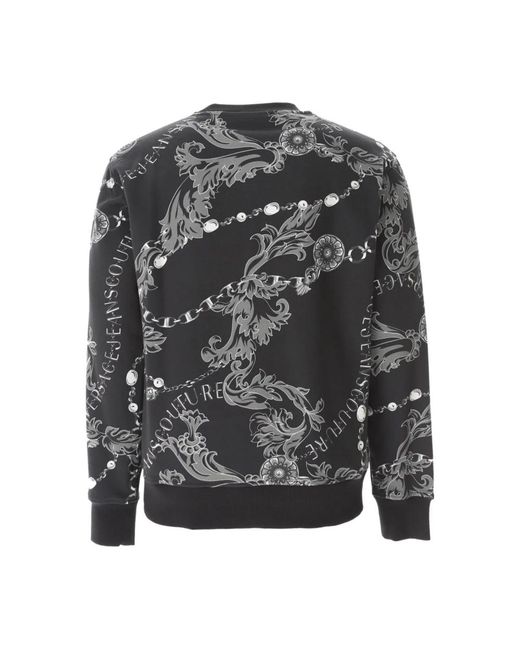 Versace Jeans Couture Gray Sweatshirts for men