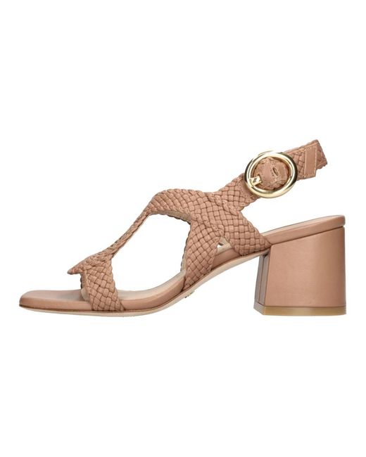 Stuart Weitzman High Heel Sandals in het Pink