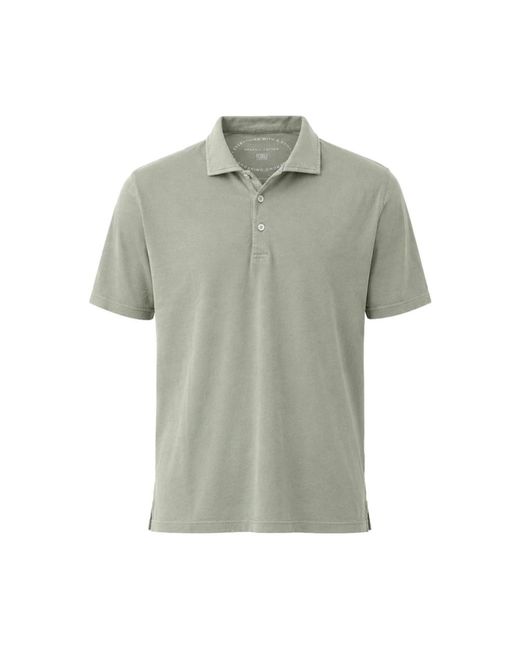 Fedeli Zero Short Sleeve Polo in het Green voor heren