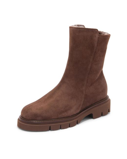 Luca Grossi Brown Ankle Boots