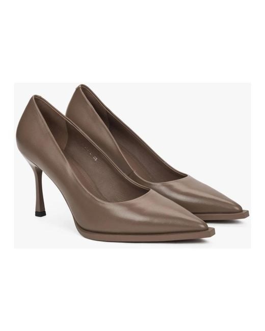 ESTRO Gray Pumps