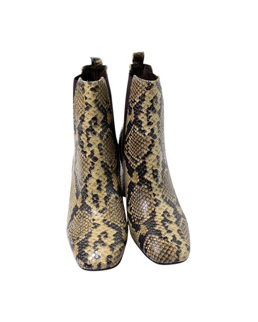 Carmens Brown Heeled Boots