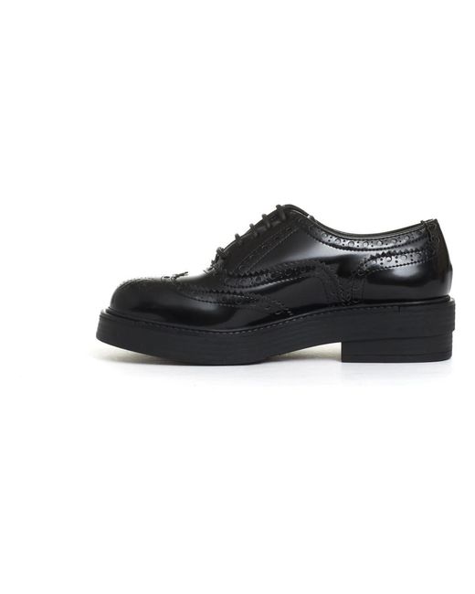 Laced Shoes Strategia de color Black