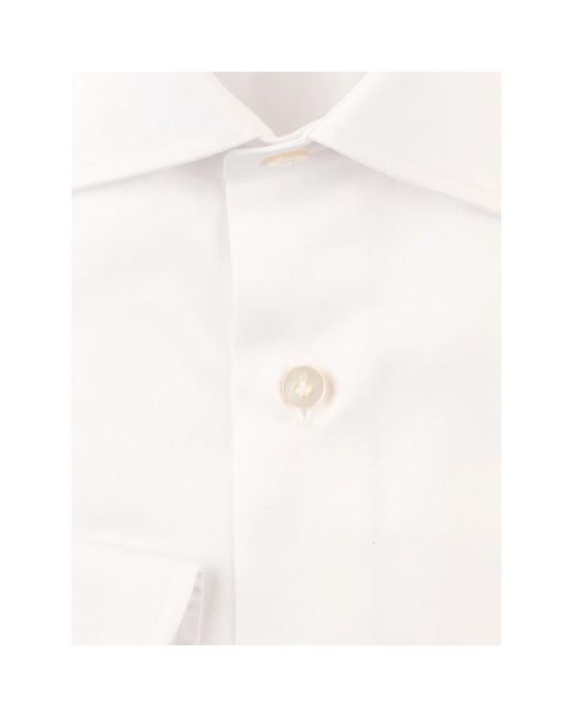 Borriello White Formal Shirts for men