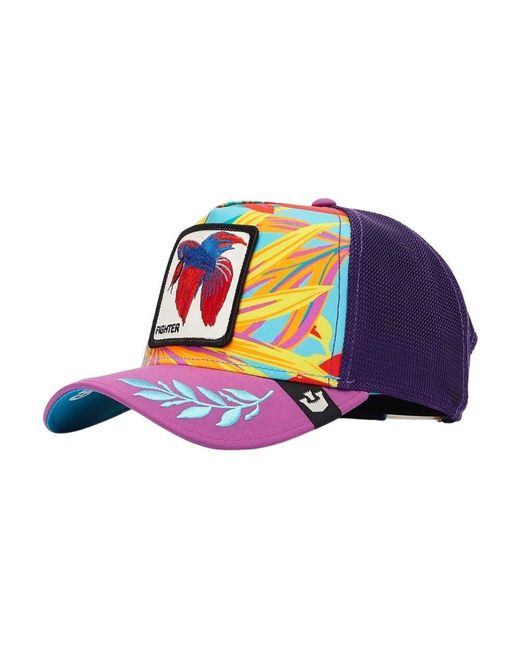 Goorin Bros Blue Special Edition Fighter Trucker Cap