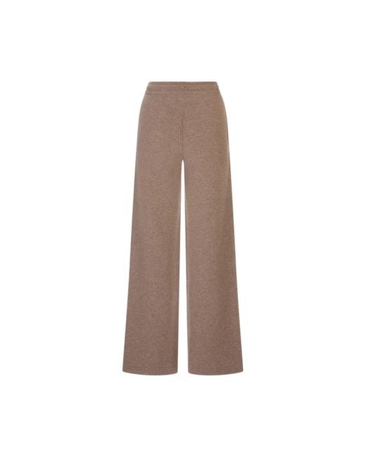 Max Mara Brown Wide Trousers