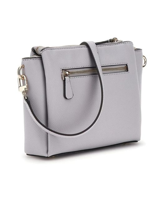 Guess Gray Shoulder Bags