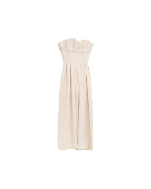 Khaite Natural Party Dresses