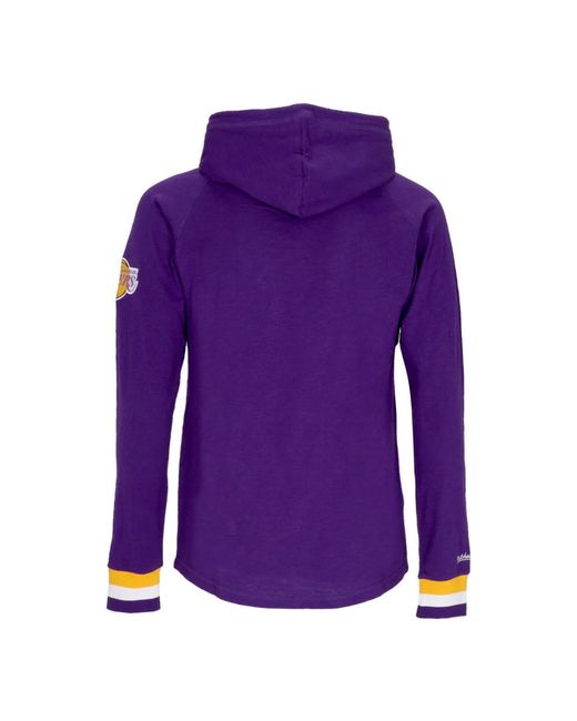 Mitchell & Ness Purple Hoodies for men