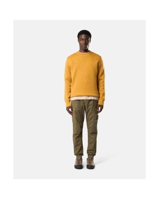 Stone Island Green Slim-Fit Trousers for men