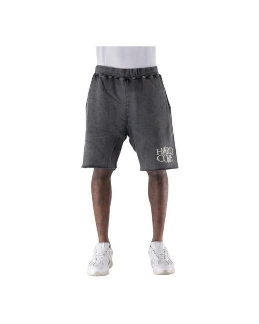 Aries Gray Casual Shorts for men
