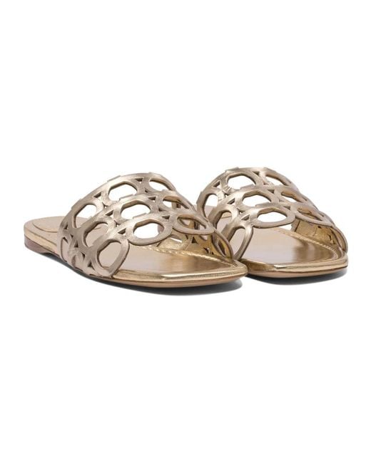 Ferragamo Natural Sliders