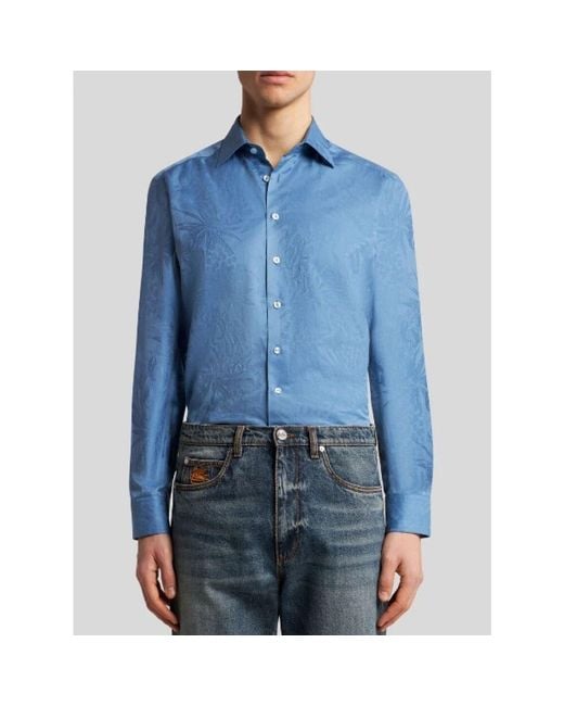 Etro Stilvolle hemden kollektion in Blue für Herren