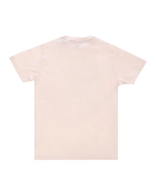 Alpha Industries Pink T-Shirts for men