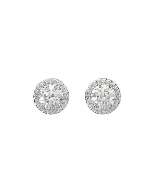 Earrings Swarovski de color Metallic