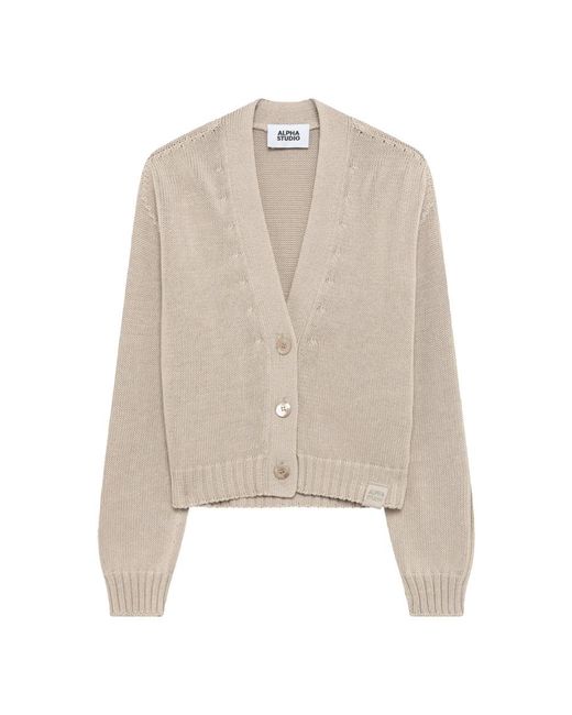 Cardigans Alpha Studio en coloris Natural