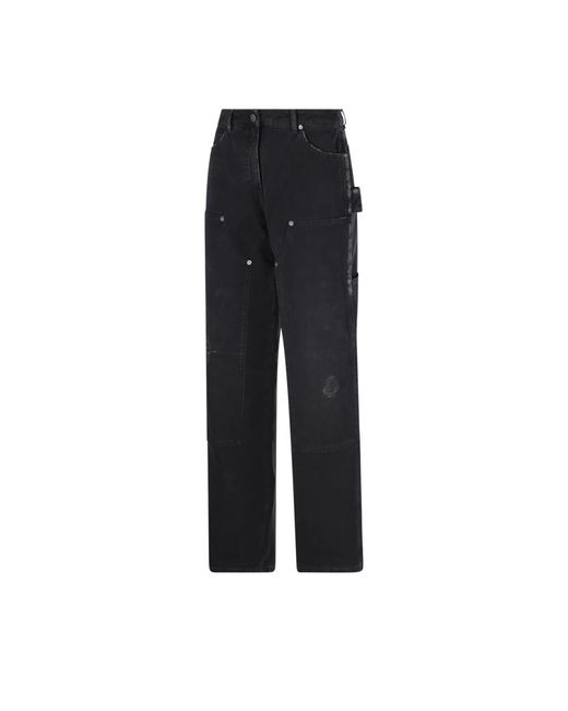 Golden Goose Deluxe Brand Black Straight Fit Jeans