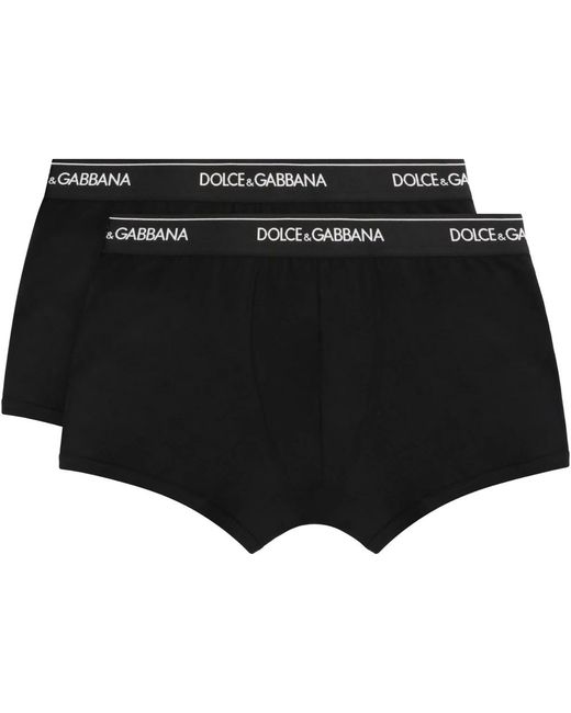Dolce & Gabbana Black Bottoms for men