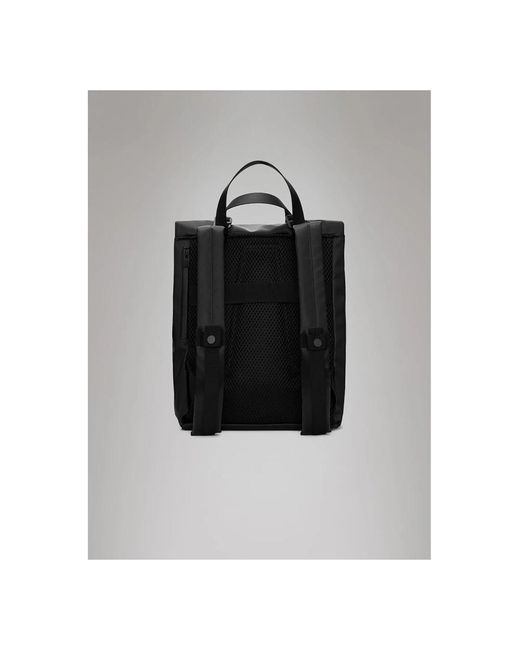 Backpacks di Rains in Black da Uomo